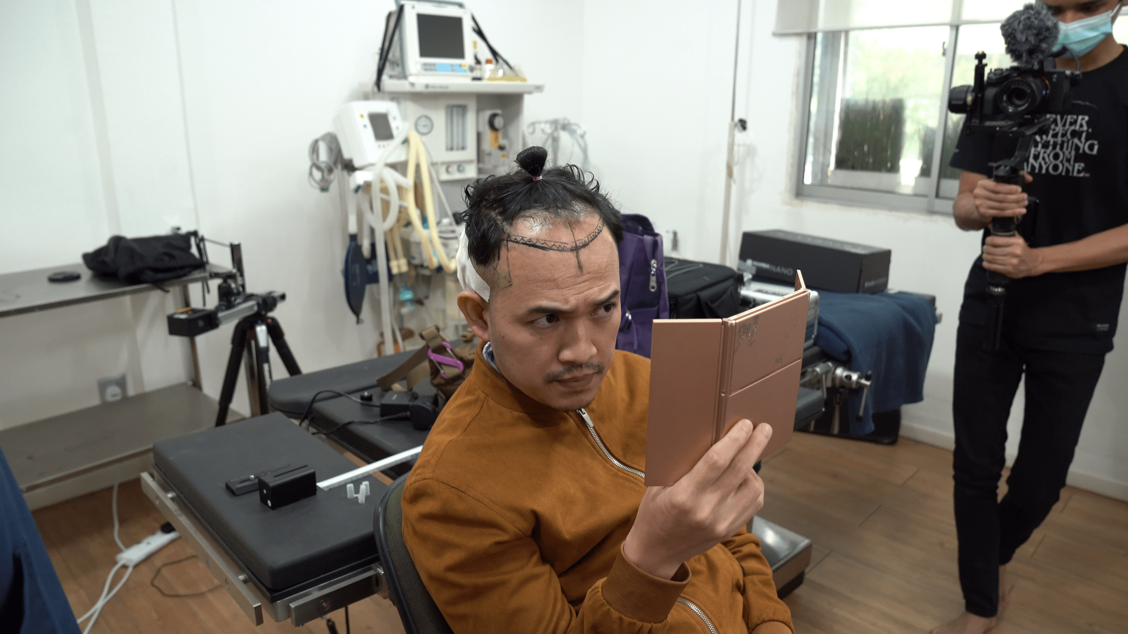 </noscript>Pembaca berita RTM buat Hair Transplant di Dr Shah Hair Clinic